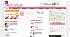 Desktop Screenshot of grozionamai.lt